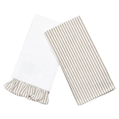 Toallas de Cocina Payce Crema 2 Piezas 20x28 Pulgadas