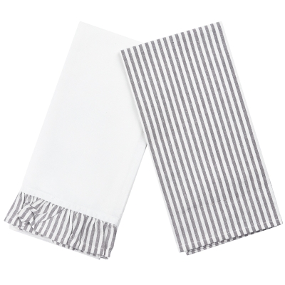 Toallas de Cocina Payce Gris 2 Piezas 20x28 Pulgadas