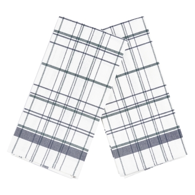 Toallas de Cocina Cuadros 2 Piezas 20x28 Pulgadas