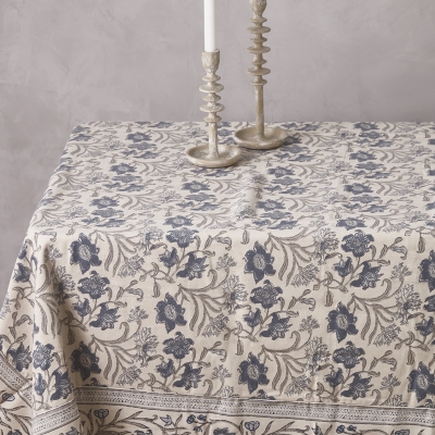 Mantel Idina Azul 87x87"