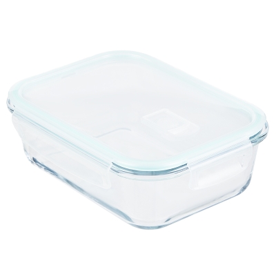 Contenedor Vidrio Tapa Azul 35 Oz