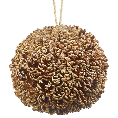 Bola Pino Cono Decorativa 8 Pulgadas