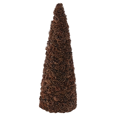 Árbol Pino Cono Decorativo 35 Pulgadas