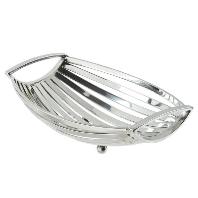 Panera Acero Inoxidable Plateado 11x8x4"