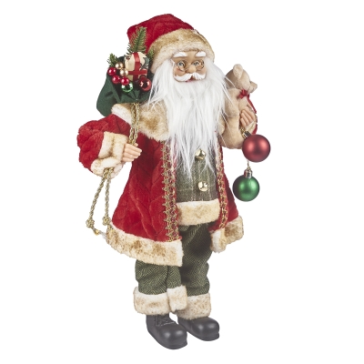 Santa Parado Bolsa Regalos 18 Pulgadas