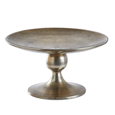 Porta Pastel Metal Bronce 11x6"