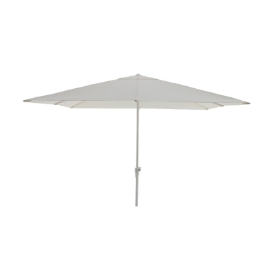 Sombrilla de Exterior Aura II de Aluminio Blanca 114 x114"