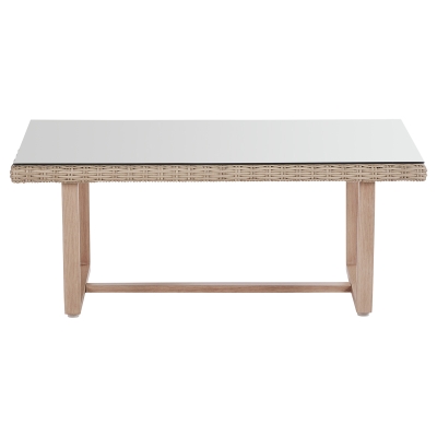 Set de Sofás de Exterior Medena 5 Plazas en Aluminio Natural