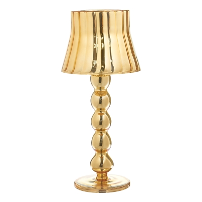 Portavotiva Vidrio Dorado 2x5"