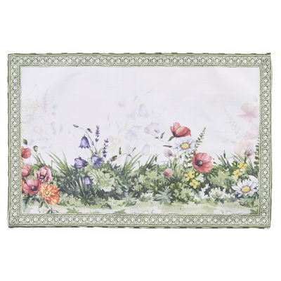 Individual Tiffany de Algodón Jardín Rectangular 13 x 19 Pulgadas