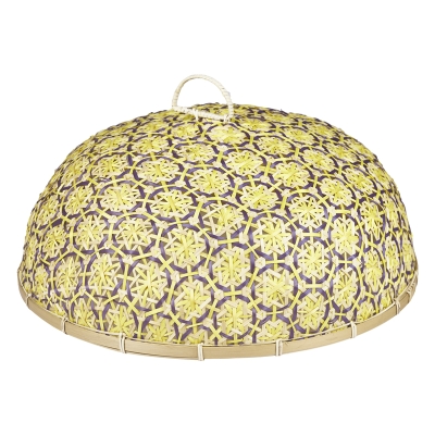 Cobertor Alimento Bambú Natural Marrón 20x9x11 Pulgadas