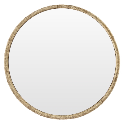 Espejo Jute Fibra Natural 20x2"