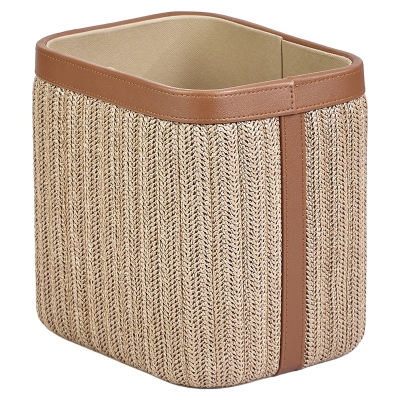 Basurero William Crema y Natural 10x10"