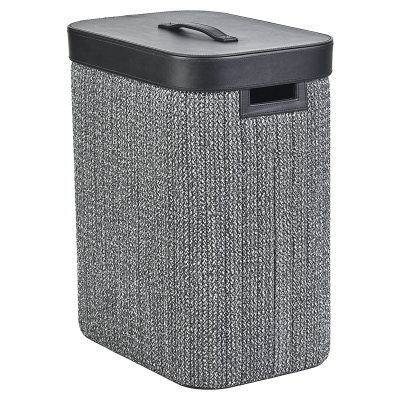 Hamper William Gris Oscuro 16x20"