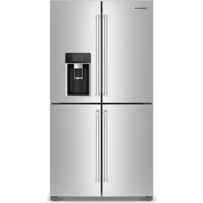 Nevera KitchenAid de 4 Puertas 19 P.C KRQC736RPS