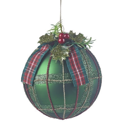 Bola Hoja Cinta Verde 4 Pulgadas