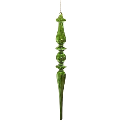 Colgante Fino Verde 11x1 Pulgadas