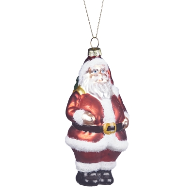 Colgante Santo Rojo Blanco 5x3x2 Pulgadas