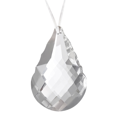 Colgante Gota Transparente 3.5x2 Pulgadas