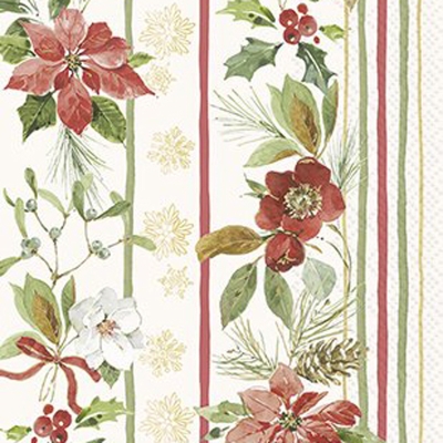 Toalla de Visitas Poinsetti de Papel