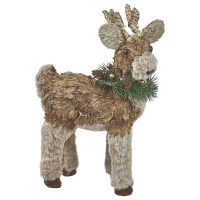 Venado Bebe Izqierda Natural 8x5.5x14 Pulgadas