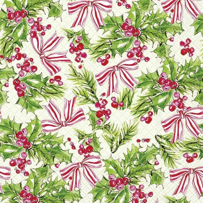 Servilleta para Almuerzo de Papel Diseño Navideño