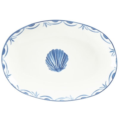 Fuente Ovalada Papart Mare Cer&aacute;mica 15x10 Pulgadas