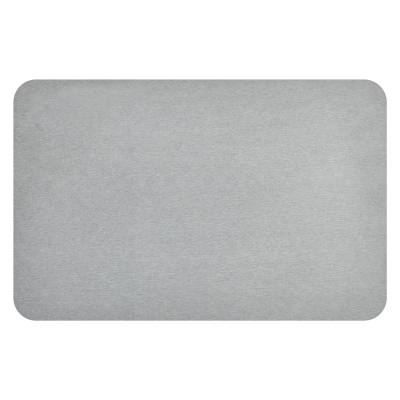 Alfombra de Baño Diatomite Gris 15 x 24 Pulgadas