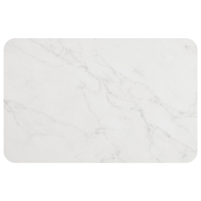 Alfombra de Baño Diatomite Blanco 15 x 24 Pulgadas