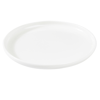 Plato Llano Nora Porcelana Blanca 11 Pulgadas