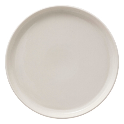 Plato Llano Nora Porcelana Blanca 11 Pulgadas