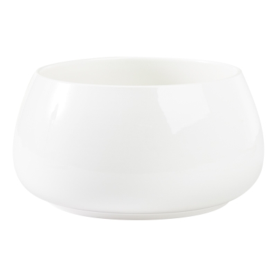 Ensaladera Nora Porcelana Blanca 8 Pulgadas