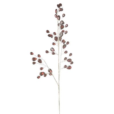 Rama Pedrería Rojo Oscuro 30"
