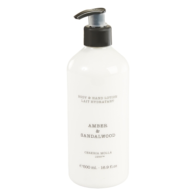 Crema Corporal Cereria Mollá Amber & Sandalwood 500 ml