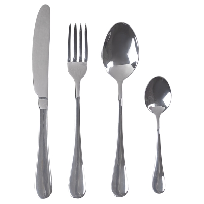 Cubiertos Aida Moments 24 Piezas Acero Inoxidable Plateado