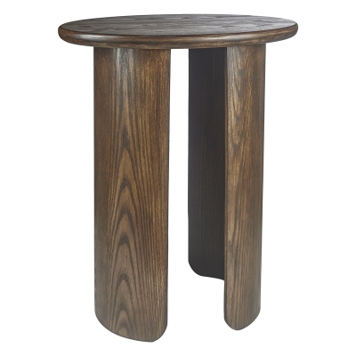 Mesa Auxiliar Redonda Madera