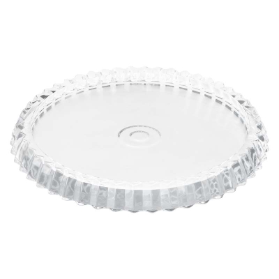 Plato Decorativo Minimalista Vidrio 8x1"