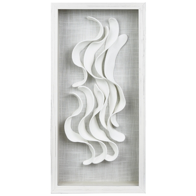 Cuadro Javi A Blanco 12x24"