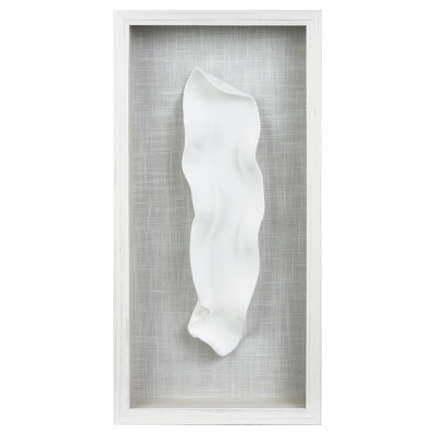 Cuadro Javi B Blanco 12x24"
