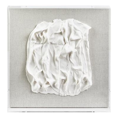 Cuadro Eleanor B Marfil 16x16"