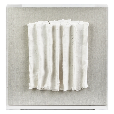Cuadro Eleanor C Marfil 16x16"