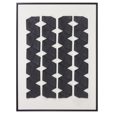 Bastian Cuadro Negro Blanco 35x47 Pulgadas