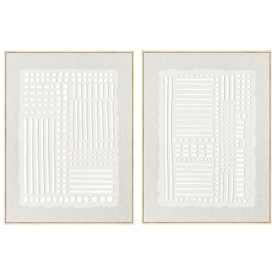 Cuadro Oralia Madera 2 Unidades 35x47"