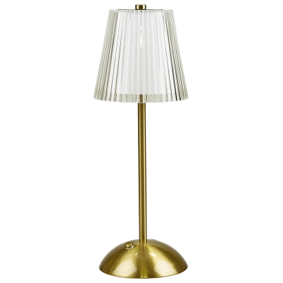 Lámpara de Mesa Recargable Thao Dorado 5x14"