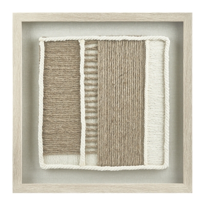Marcello Cuadro Madera Vidrio 20x20"