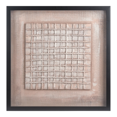 Gigi Cuadro Madera Vidrio 24x24"