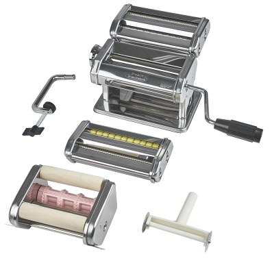 Máquina de Pasta Perfetta Deluxe GEFU Acero Inoxidable
