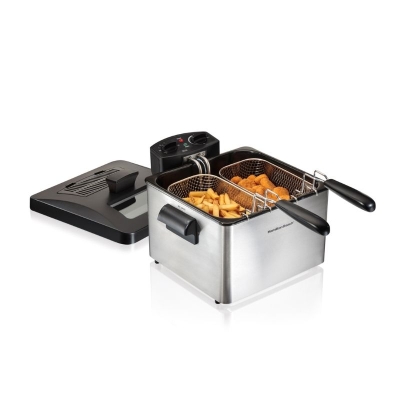 Freidora de Aceite Eléctrica Hamilton Beach 4.5 Lt 35036