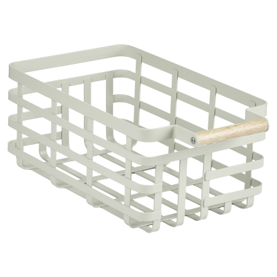Organizador de Baño Metal Marfil13x7x5"