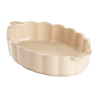 Fuente para Hornear Scallop Rosada 13x8x3"